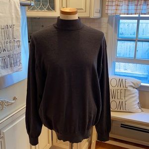 NWOT JOS. A. BANK 100% EXTRA FINE MERINO WOOL GRAY ITALY